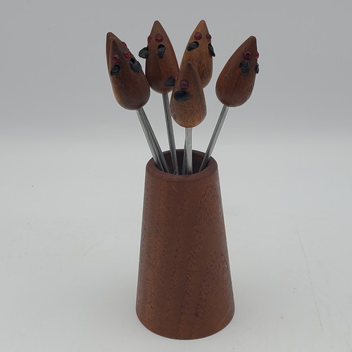 Vtg 60s mcm teak - 60s,